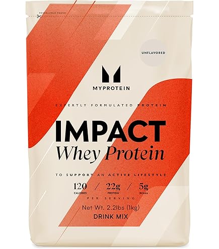 Amazon.com: Myprotein Impact Whey Protein Isolate, 2.2 Lbs (40
